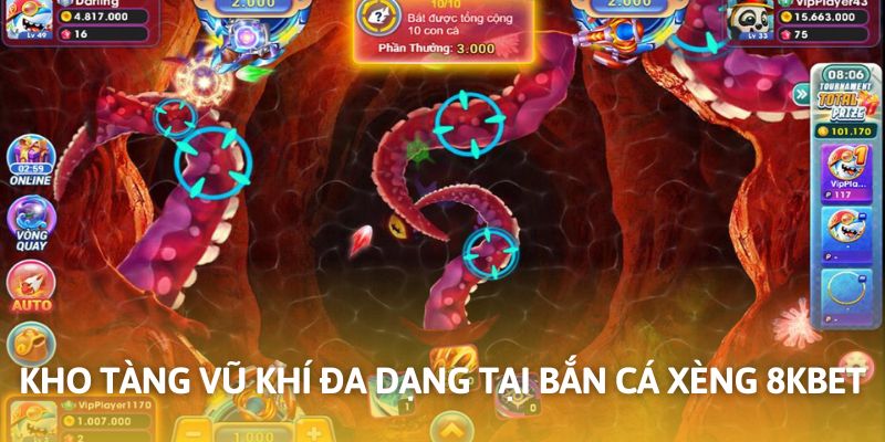 Các món công cụ đa dạng giúp săn thưởng hiệu quả hơn